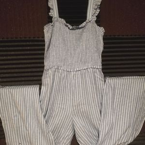 H&M jumpsuit,  size medium,  wide leg,  full length,  never worn